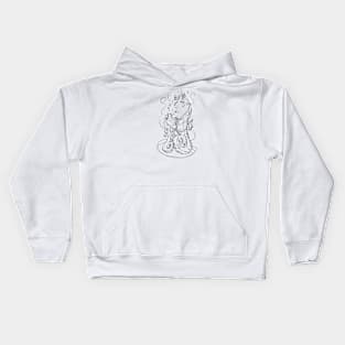 Seahorse Hugs Kids Hoodie